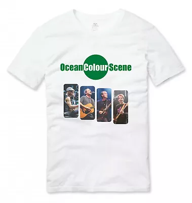 Buy Ocean Colour Scene Indie T Shirt White • 15.49£