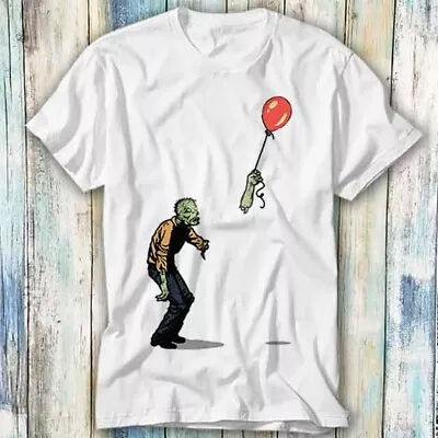Buy Zombie Banksy Girl Heart Baloon T Shirt Meme Gift Tee Unisex 928 • 6.35£