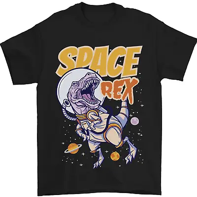 Buy Space T-Rex Dinosaur Dino Astronaut Mens T-Shirt 100% Cotton • 10.48£