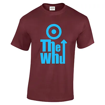 Buy The WHU T Shirt The Who Hammers Irons Football Fan West Ham 2 Colours Up To 4XL • 10.97£