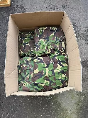 Buy British Army Issue S95 Combat Shirt Woodland DPM Camouflage Shirt / Light Jacket • 0.99£