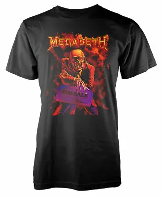 Buy Official Megadeth T Shirt Peace Sells Classic Mens Rock Metal Black Tee Unisex • 15.44£