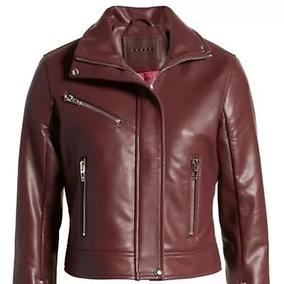 Buy BLANKNYC The Essentials Faux Leather Moto Jacket Size XS • 67.56£