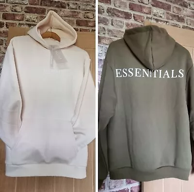 Buy Mens Blank Essentials Hoodies New With Tags • 45£