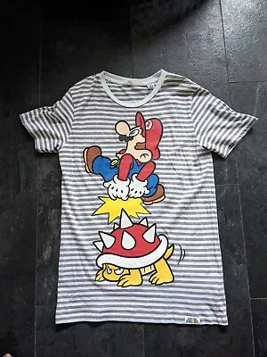 Buy *H&M T Shirt  Mario And Bowser  New Super Mario Bros  .Age 14 Eu 170* • 15£