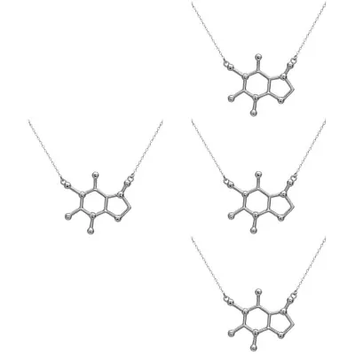 Buy Exquisite Stylish Creative Coffee Necklace Jewelry Chemistry Gifts Women Girl • 12.18£