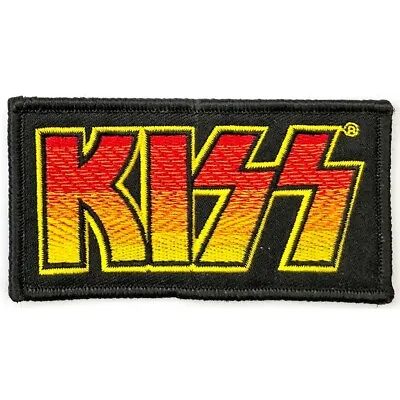 Buy KISS Iron-On Standard Patch:  CLASSIC LOGO: Official Licenced Merch Fan Gift • 4.50£