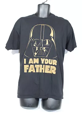 Buy Star Wars I Am Your Father Day T-Shirt XL Black Stromtrooper Dad Glitter Mens • 12.99£