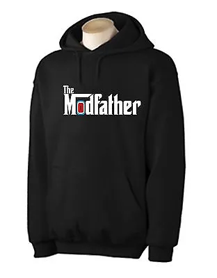 Buy THE MODFATHER HOODIE - Mod Mods Britpop Paul Weller Who Jam T-Shirt  - S To XXL • 25.95£