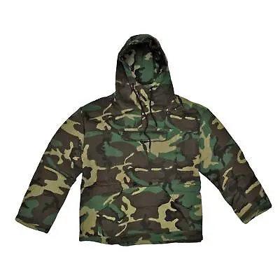 Buy Mens Hoodie Military Camouflage Windbreaker Kangaroo Outdoor Work Fleece Jacket • 26.59£