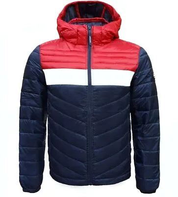 Buy JACK & JONES Men's Spring Between-Seasons Hero Hood Jacket Hood Quilted Jacket • 48.62£