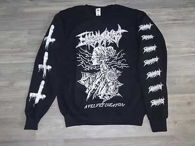 Buy Eucharist Sweatshirt Import Official Merchandise  At The Gates In Flames Carcass • 43.34£