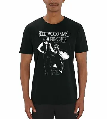 Buy Official Fleetwood Mac Rumours Men's Black T-Shirt  • 22£