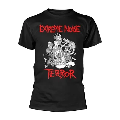 Buy EXTREME NOISE TERROR - IN IT FOR LIFE (VARIANT) BLACK T-Shirt, Front & Back Prin • 12.18£