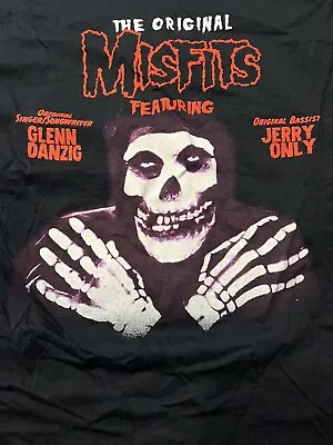Buy The Original Misfits 2023 Concert Tour Shirt Newark Nj Prudential Center Danzig • 47.24£
