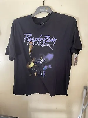 Buy The Prince Estate Purple Rain Prince T-shirt Men’s Size Large • 24.99£