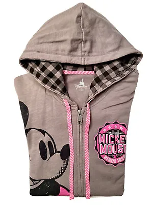 Buy Mickey Mouse Sketch Disney Parks California Sweatshirt Hoodie Zip Women S New • 20.99£