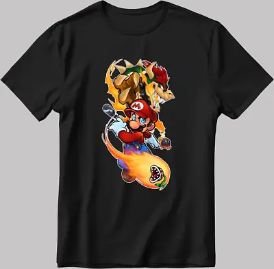Buy Super Mario Short Sleeve Men's Women's T Shirt N225 • 9.15£