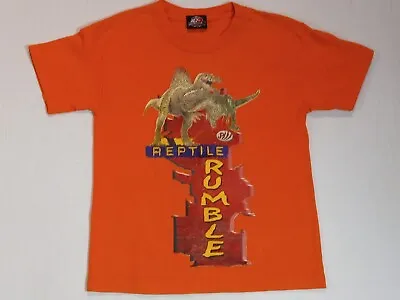Buy Kids 10-12 Vtg Y2K JURASSIC PARK III Reptile Rumble T-Shirt • 15.79£