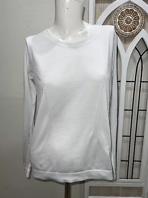 Buy Women’s Lululemon Swiftly Tech Relaxed Shirt Size 8 • 12.24£
