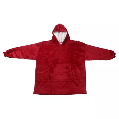 Buy Hoodie Blanket Oversized Ultra Plush Sherpa Giant Hooded Sweatshirt Reversible • 8.99£