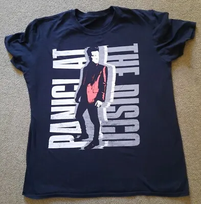 Buy Panic! At The Disco Winter Tour 2016 T - Shirt - Size Large • 4.95£