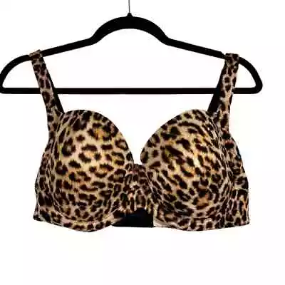 Buy Soma Bra Womens Size 38D Stunning Support Smooth Full Coverage Leopard Print • 24.01£