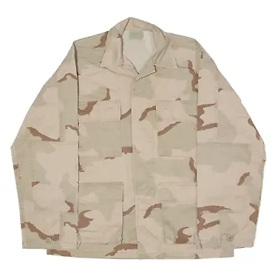 Buy ROTHCO Mens Military Jacket Beige Camouflage S • 9.99£