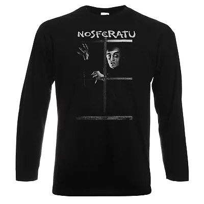 Buy Nosferatu T-Shirt Goth Punk Horror Psychobilly Gothic Vampire L Sleeve Dracula • 14.95£