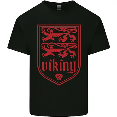 Buy The Vikings Valknut Symbol Lions Valhalla Mens Cotton T-Shirt Tee Top • 8.75£