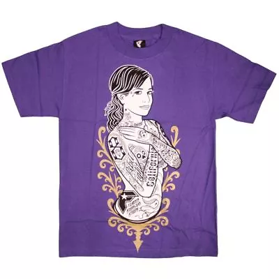 Buy Famous Stars And Straps Shes Famous Mens T-shirt Purple • 19.99£