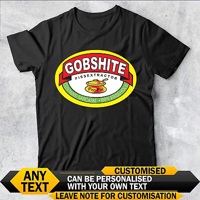Buy Gobshite Funny, Humour, Novelty, Slogan, Parody  Top Mens T-Shirt #DM • 9.99£