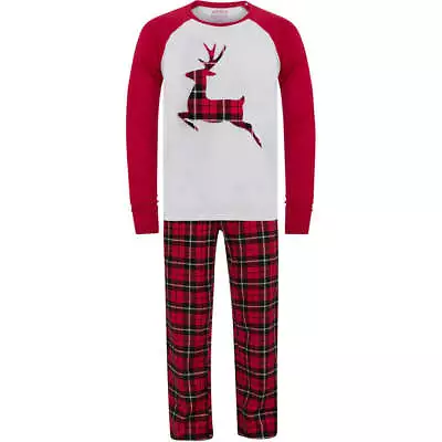 Buy Tokyo Laundry Reindeer 2 Piece Womens Christmas Pyjama Set - Red • 14.95£