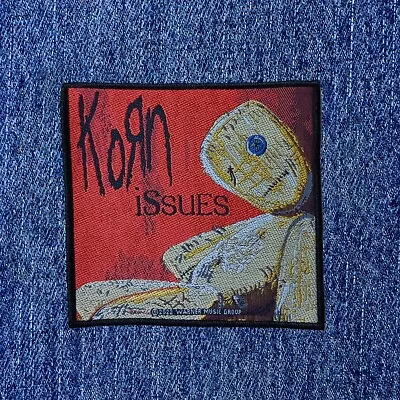 Buy Korn - Issues  (new) Sew On Patch Official Band Merch • 4.75£