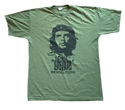 Buy Che Guevara T Shirt Vintage Large 90s Green • 25£