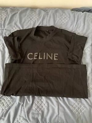 Buy Celine Men’s Black Shirt Size Large • 20£