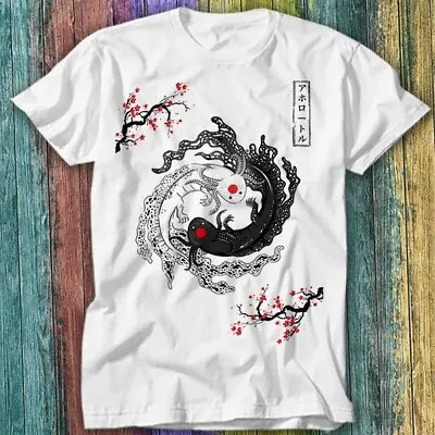 Buy Japanese Yin Yang Axolotl Couple T Shirt Top Tee 247 • 6.70£