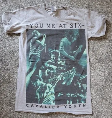Buy You Me At Six T Shirt Cavalier Youth Rare Band Tee Merch Size Small Rock • 11.50£