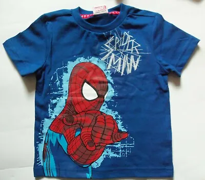 Buy Baby / Boys Spiderman T Shirt In Blue, White Or Red • 5.99£