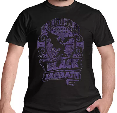 Buy Black Sabbath T Shirt Lord Of This World Official Ozzy Osbourne Band Black NEW • 14.69£
