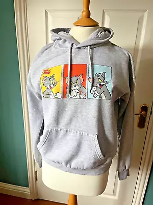 Buy Tom & Jerry Hoodie - Grey - Primark - Size Small (10/12) • 8£