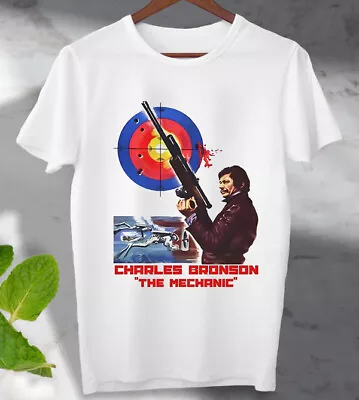 Buy The Mechanic Film Charles Bronson  T Shirt Death Wish Poster  Men's Ladies Top • 7.99£