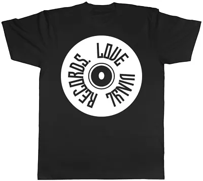 Buy Love Vinyl Records Mens Womens Ladies T-Shirt • 8.99£