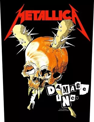 Buy Metallica Damage Inc Jacket Back Patch Official Metal Band Merch  • 12.63£