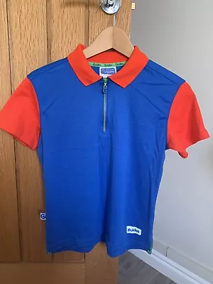 Buy Girl Guides Zip Up Polo Shirt/T-shirt Size 32” Excellent Condition Worn Once • 9.86£