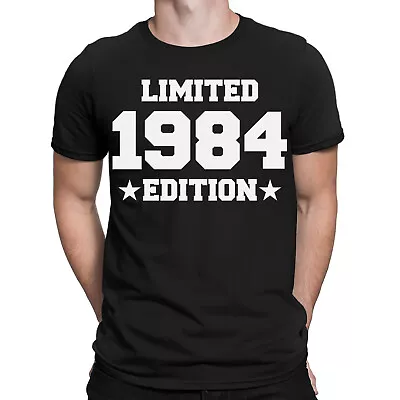 Buy Personalised 40th Birthday Limited Edition 1984 Retro Mens Womens T-Shirts #NED • 9.99£