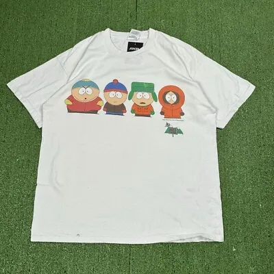Buy Vintage 90s South Park Cartoon Graphic T Shirt, Size XL • 50£
