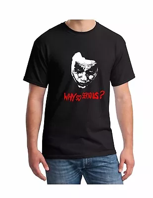 Buy  Mouse Over Image To Zoom Inspired-by-Joker T-shirt-Why-So-Serious-Batman • 7.99£