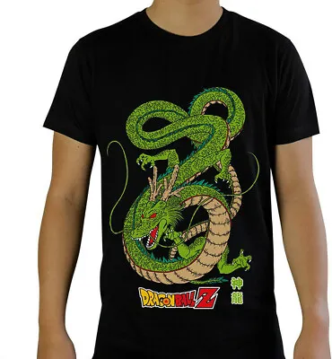 Buy Official Dragon Ball Z Shenron Black Premium Mens Tee T Shirt All Sizes Bnwt • 24.95£