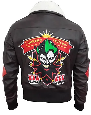 Buy Harley Quinn Suicide Squad Bombshell Faux Leather Jacket. • 54.99£